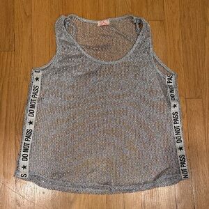 Women fashion top, see through. Great condition